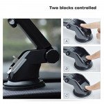 Wholesale Universal Magnetic Long Neck One Touch Windshield and Dashboard Car Mount Holder (Black)